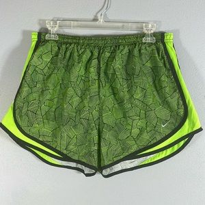 Nike Dri-Fit Lime Green Shorts Women Size XL